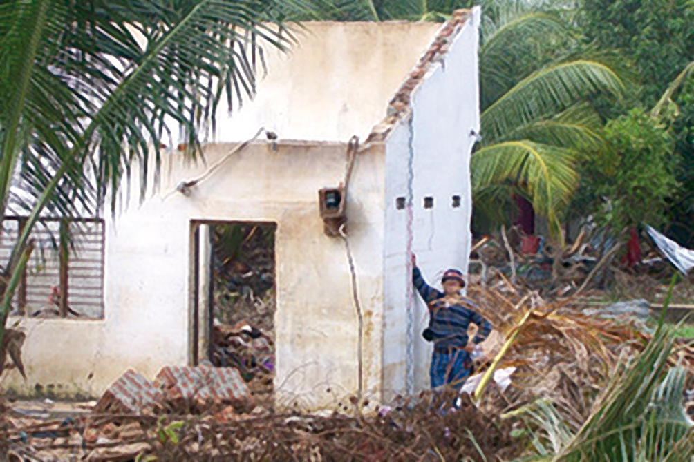 After a major tsunami, physical oceanographers, social scientists and engineers conduct post-tsunami surveys to collect infor